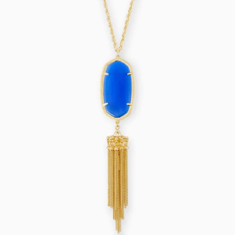NWOT Kendra Scott Rayne Necklace in Cobalt